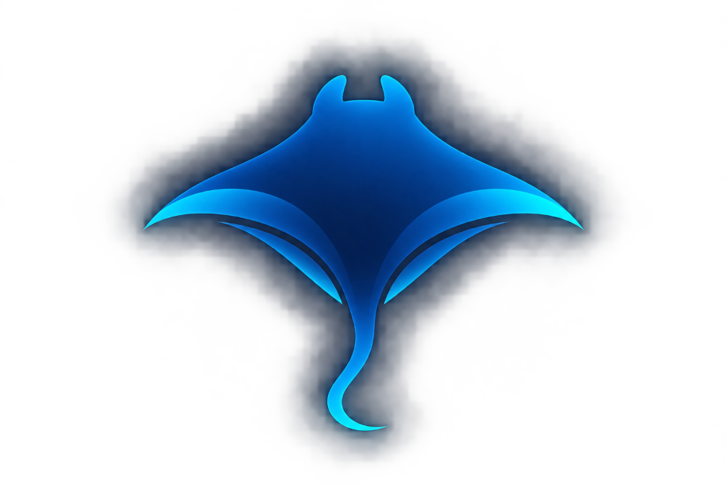 Manta Ray Illustration